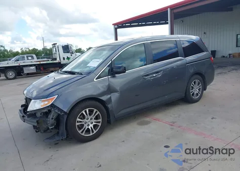 2012 Honda Odyssey Ex-L z USA, uszkodzony, nr VIN 5FNRL5H63CB074300